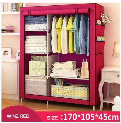 When The Quarter Wardrobe DIY Non-Woven Fold Portable Storage Cabinet (FW-21J)