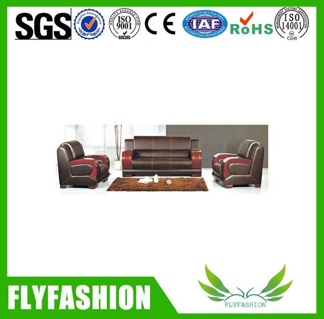 Modern Leather Office Sofa Set (OF-08)