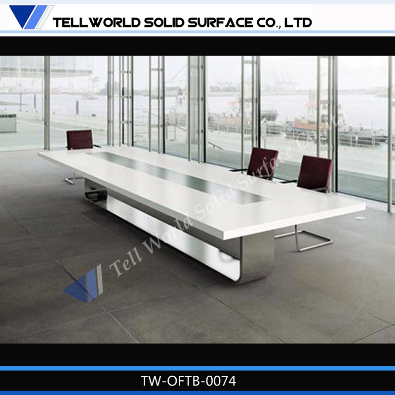 Black Boardroom Table/Conference Desks for 10 Seats