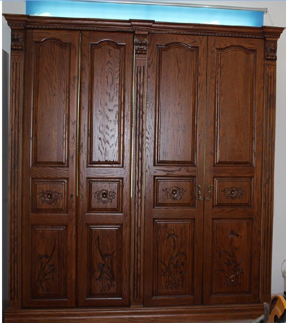 Wooden Wardrobe (Bedroom Furniture) YBW-3