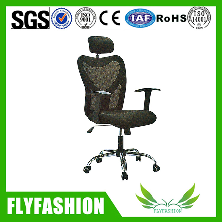 Oc-48 Office School Home Fabric Adjustable Height Mesh Lift Swivel Chair with Armest