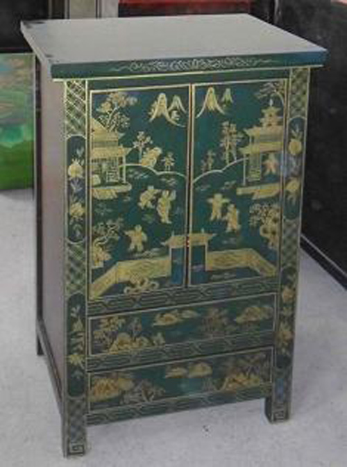 Chinese Antique Furniture Painted Cabinet