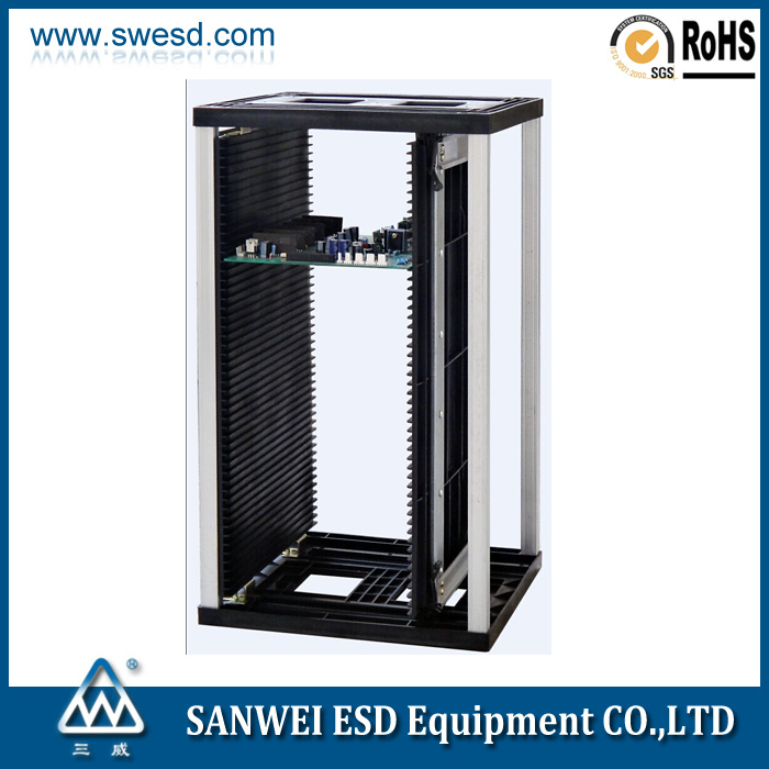 SMT Antistatic ESD PCB Magzine Rack (3W-9805301B4/B4G)