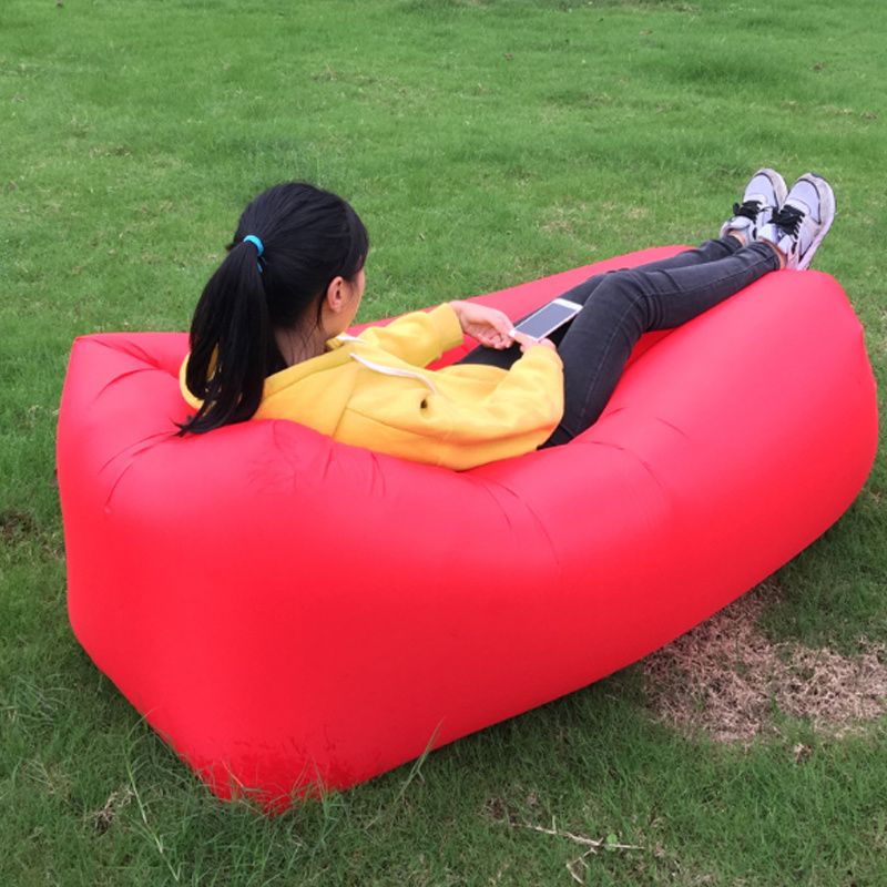 Factory Wholesale Inflatable Lazy Bag Summer Beach Air Sofa