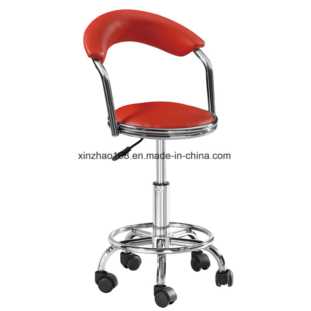 Modern Reclining Bar Chair with Armrest Footrest