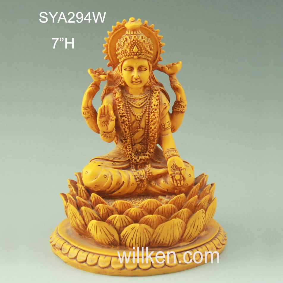 Custom Sitting Resin Hindu God Lord Figurine