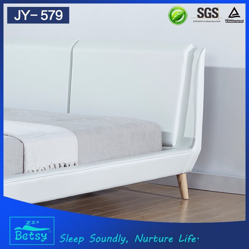 New Fashion Double Bed Designs in Wood Durable and Comfortable