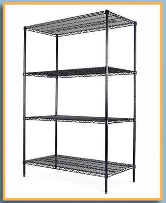 Home Office Metal Wire Mesh Shelving