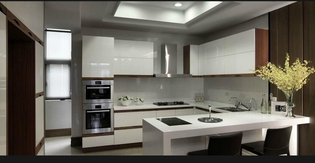 2017 New Design High Glossy Home Furniture Kitchen Cabinet Yb1709392