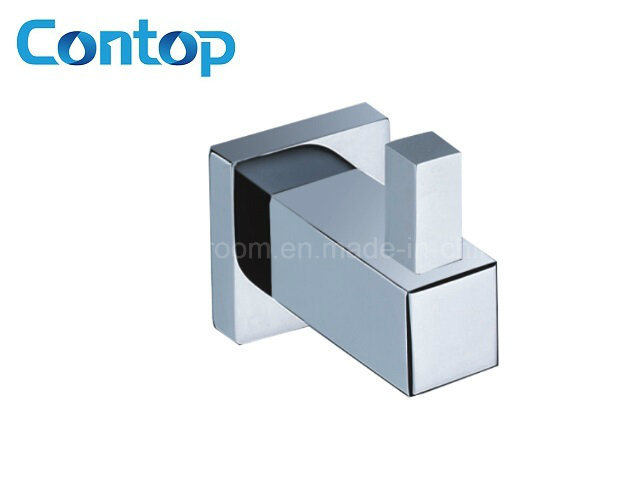 Bathroom Accessories Square Single Robe Hook