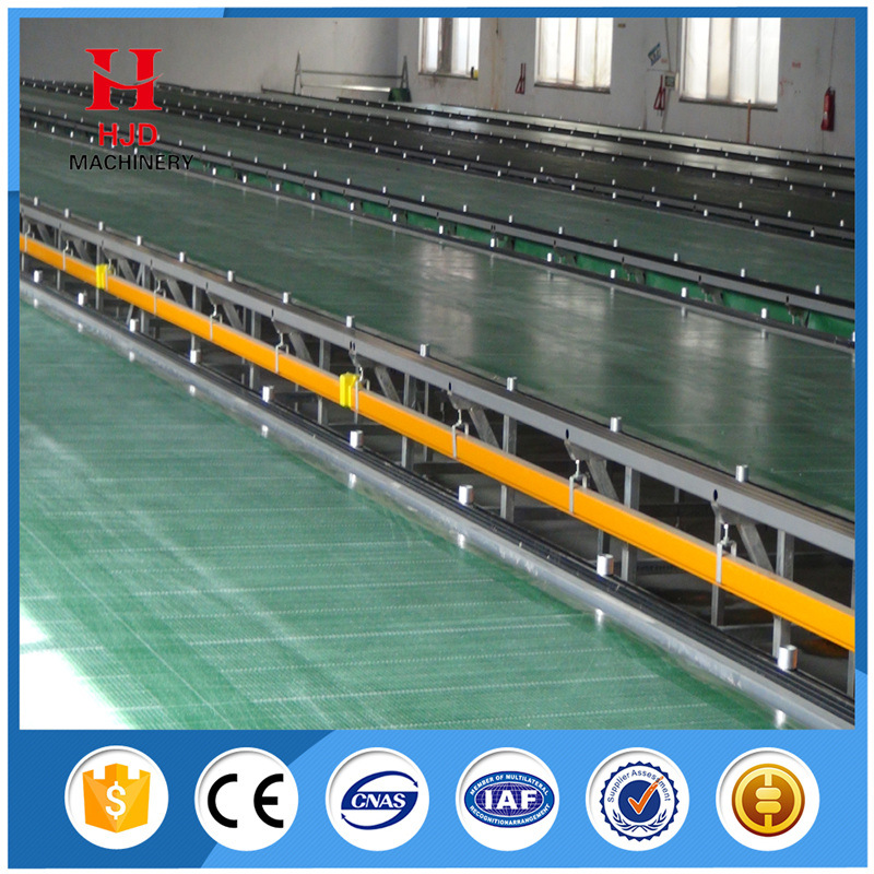 Manual Textile T Shirt Printing Table, Screen Printing Glass Table