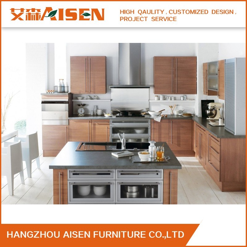 2018 New Design Modern Melamine Kitchen Cabinet