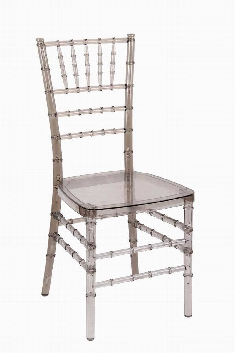 Polycarbonate Grey Party Banquet Outdoor Rental Tiffany Chair