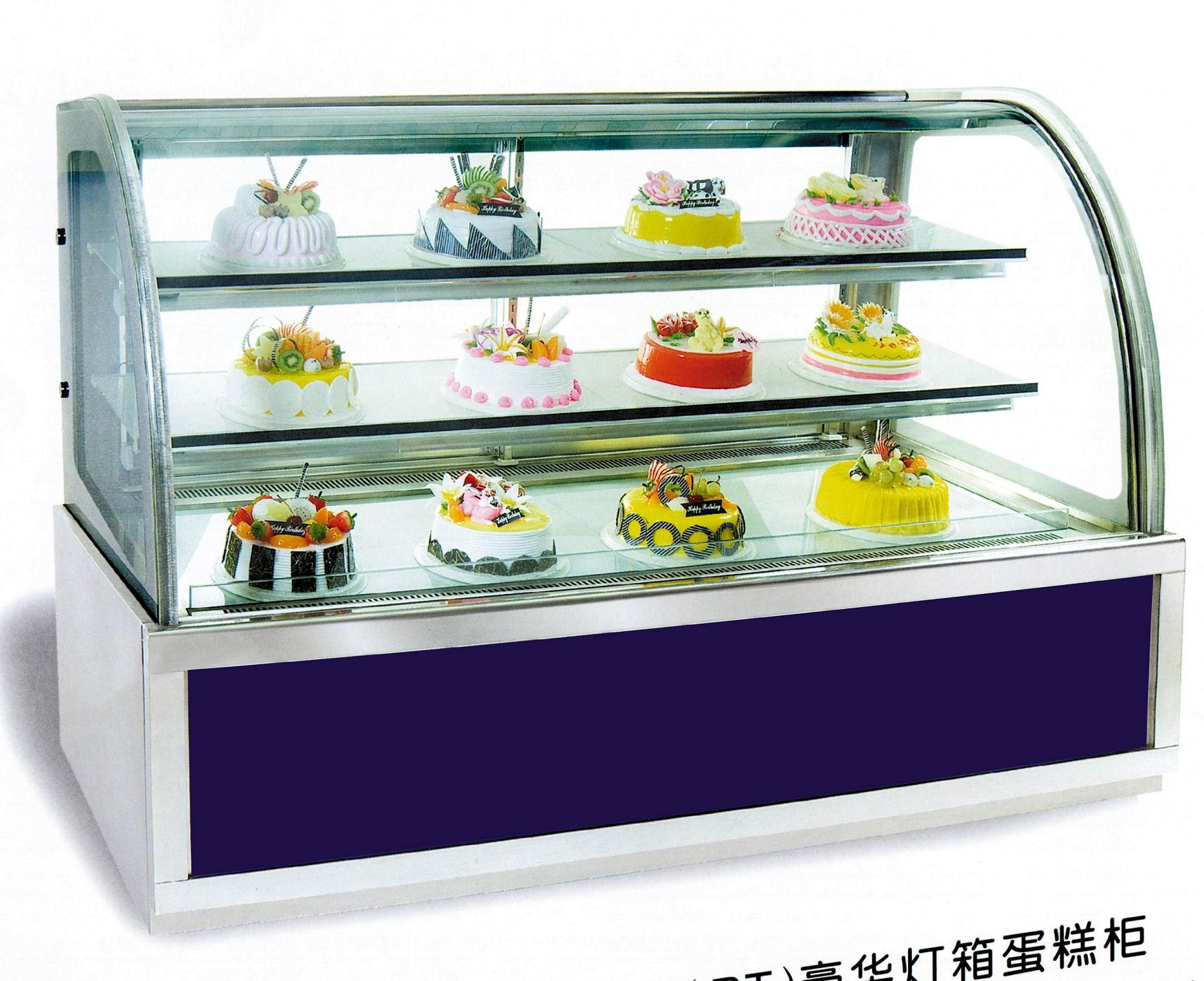 Luxury Light Box Cake Display Cabinet (RT-1200/1500/1800/2000)