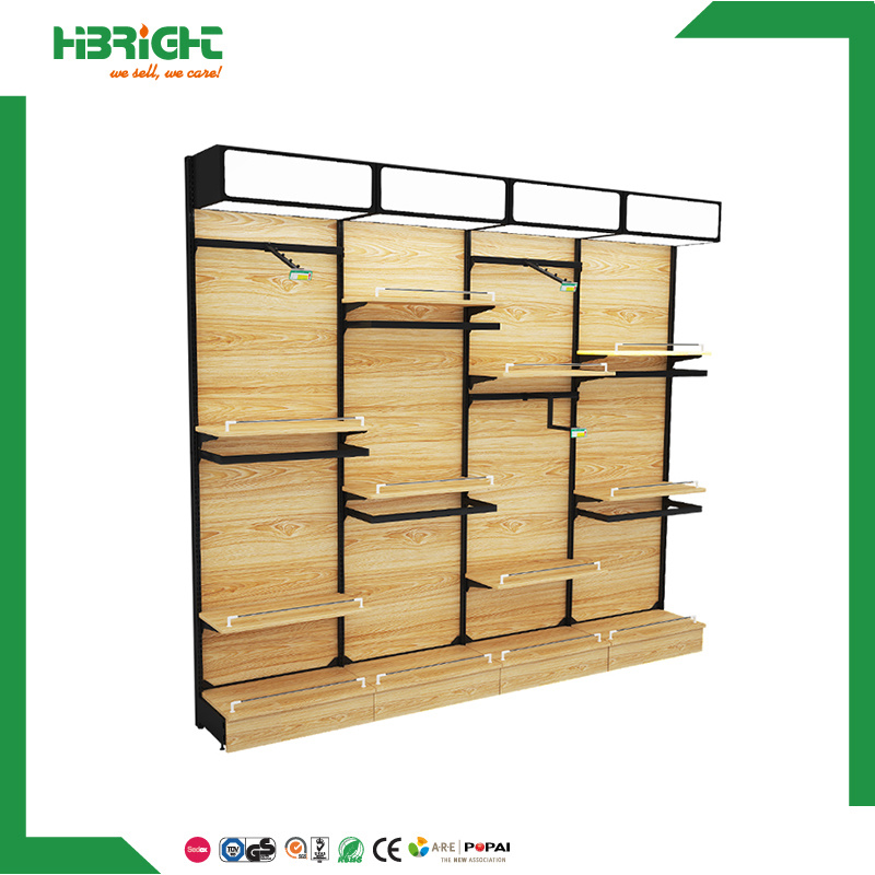 Heavy Duty Supermarket Double Side Shelf