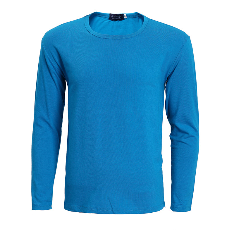 O-Neck Very Cheap Breathable Base Shirt Men Long Sleeve T-Shirt