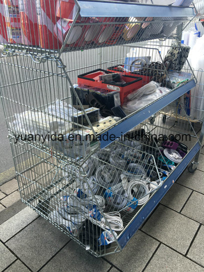 Zinc Plated Supermarket Display Baskets