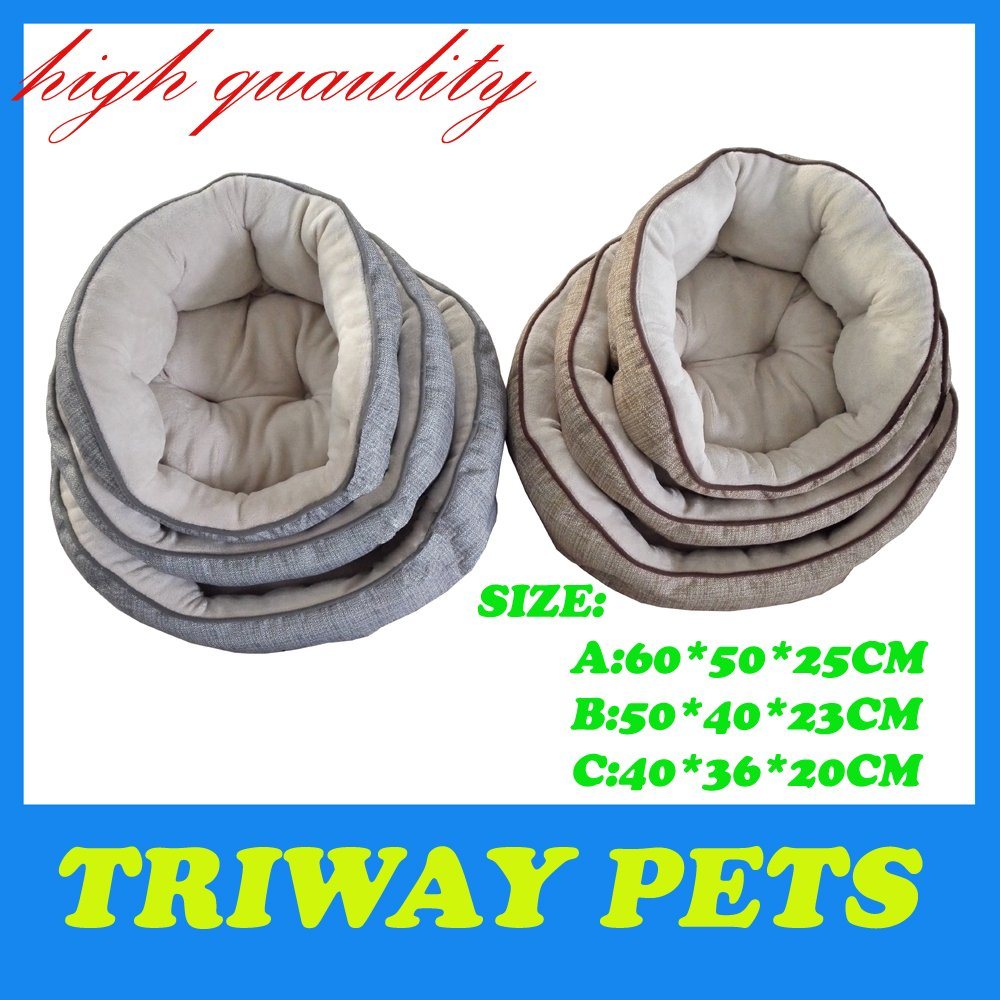 Comfort Flannel Lotus Shaped Pet Bed (WY161011A/C)