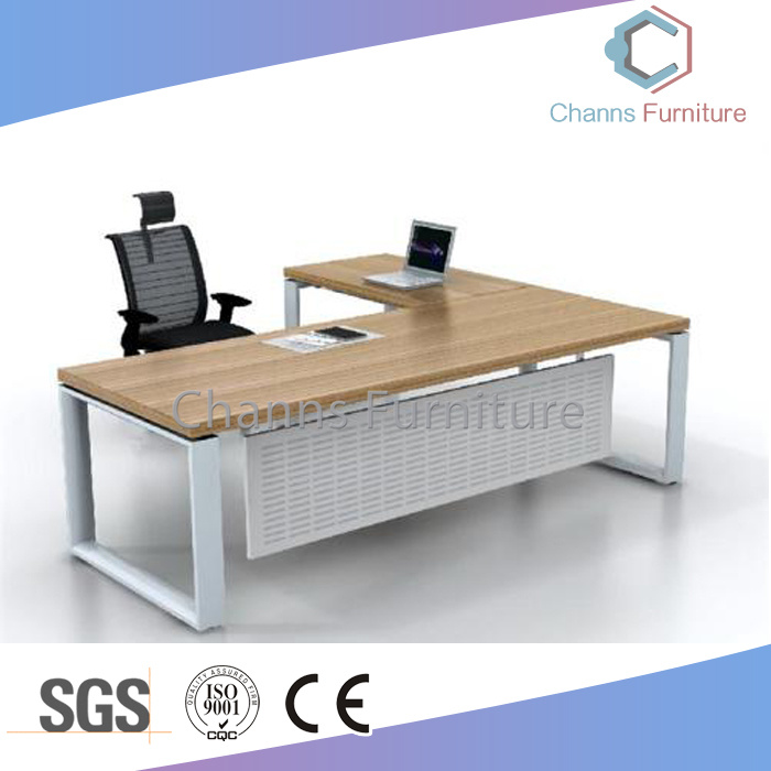 Modern Furniture 2m Metal L Shape Office Table Executive Desk (CAS-ED31450)