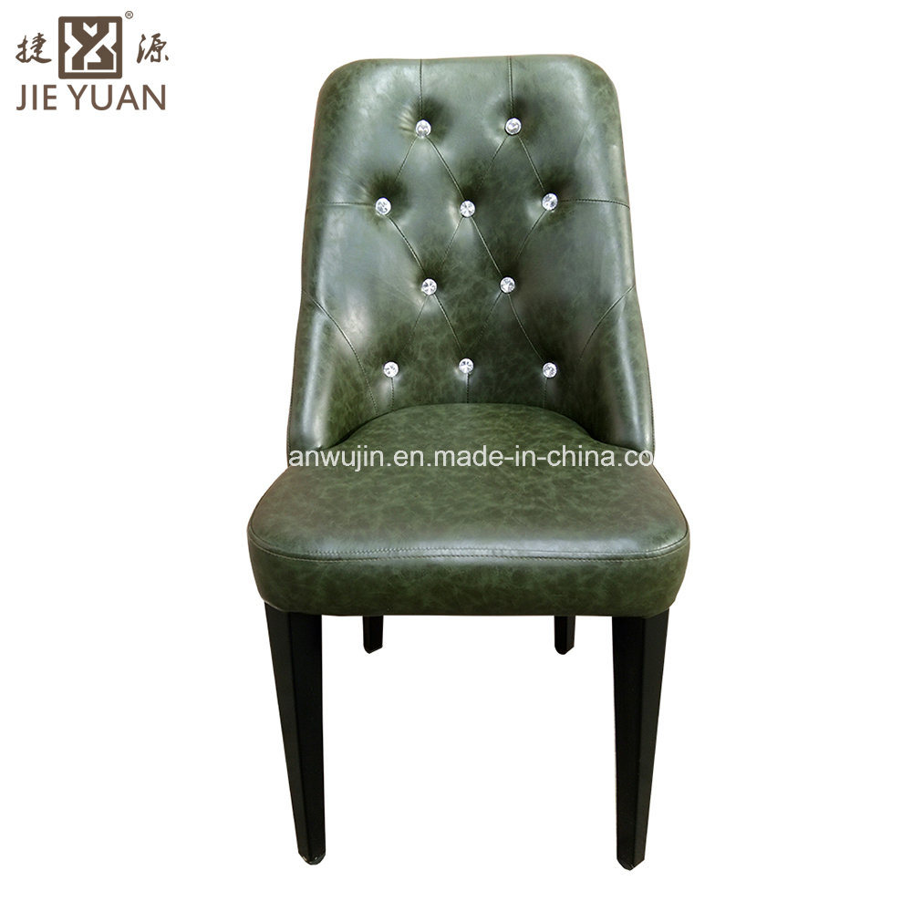 Modern PU Leather Dining Table Chairs for Restaurant Cafe