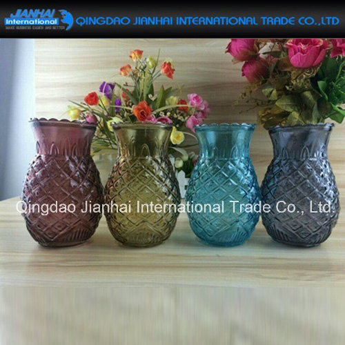 Beautiful Design Glass Vase for Home Decoration