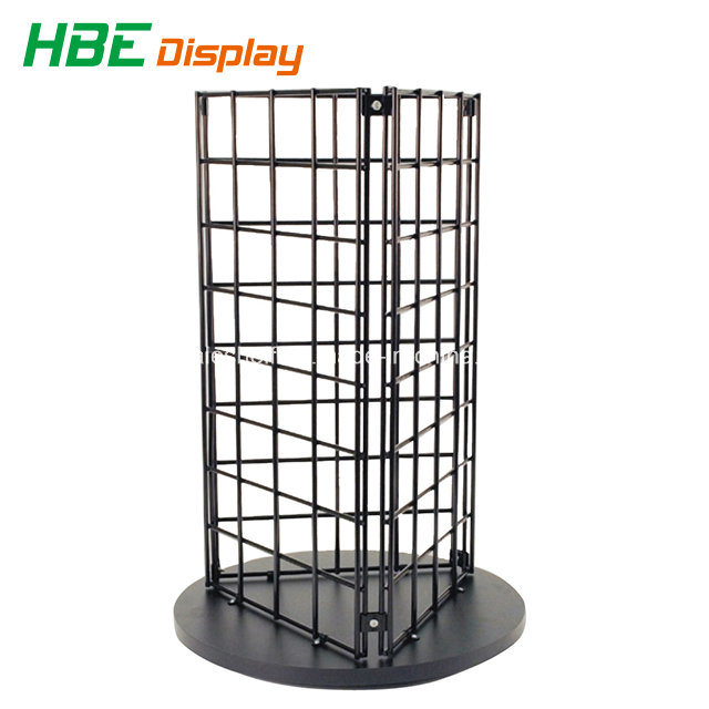 3-Sided Rotating Gridwall Display Stand