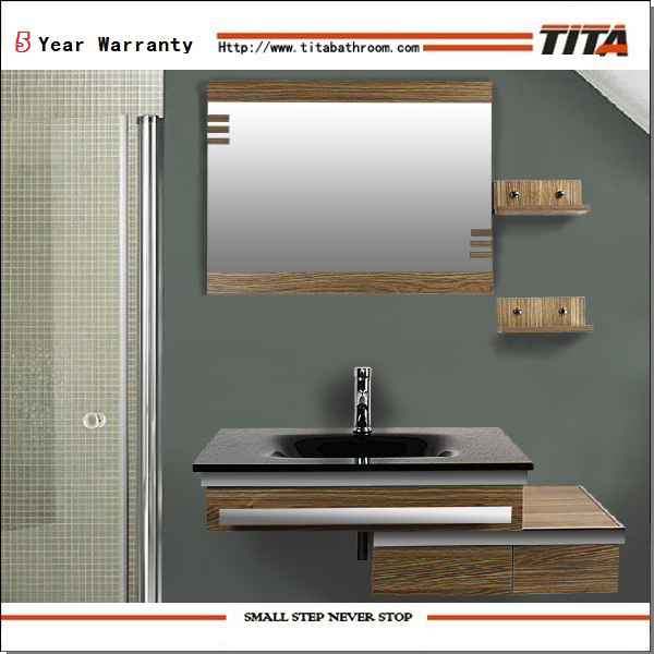 Modern Plywood Bathroom Cabinet/Small Bathroom Vanities/Italian Bathroom Cabinet (T9028A)