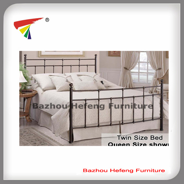 Wholesale Cheap Metal Double Bed/Queen Bed/King Bed (HF039)