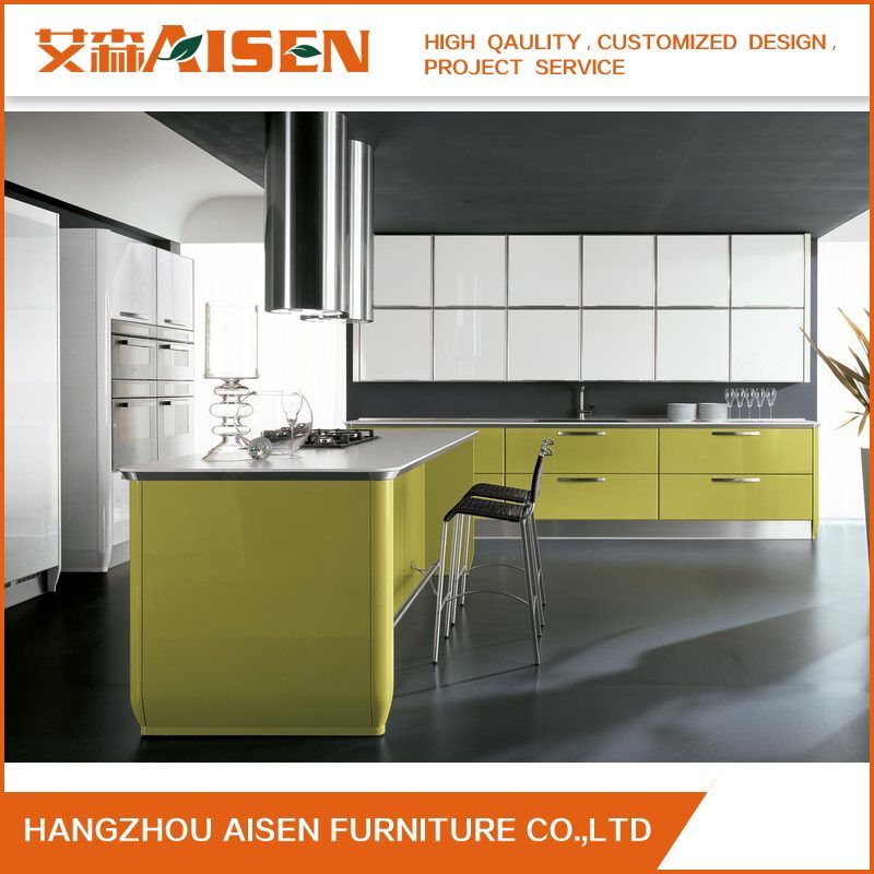 Australia Kitchen Furniture Modern Lacquer Finish Kitchen Cabinet