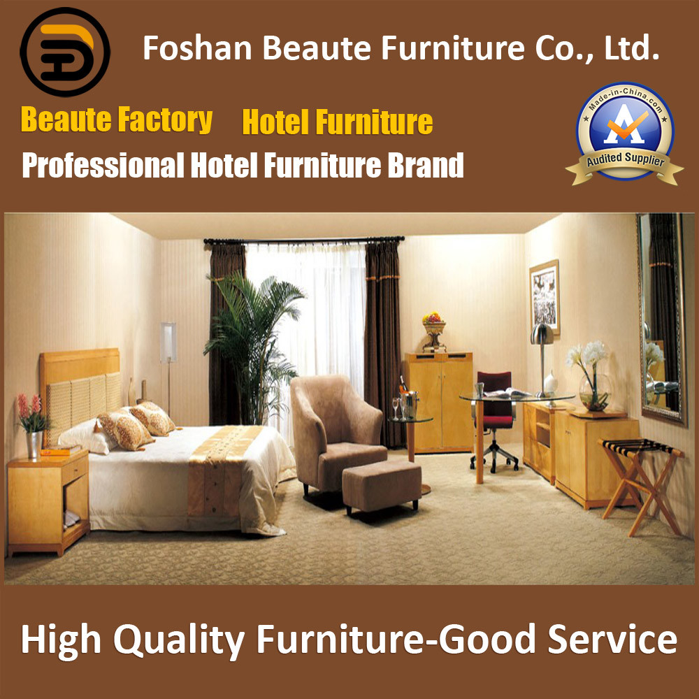 Hotel Furniture/Hotel Bedroom Furniture Suite/King Size Hotel Bedroom Furniture (GLB-010)