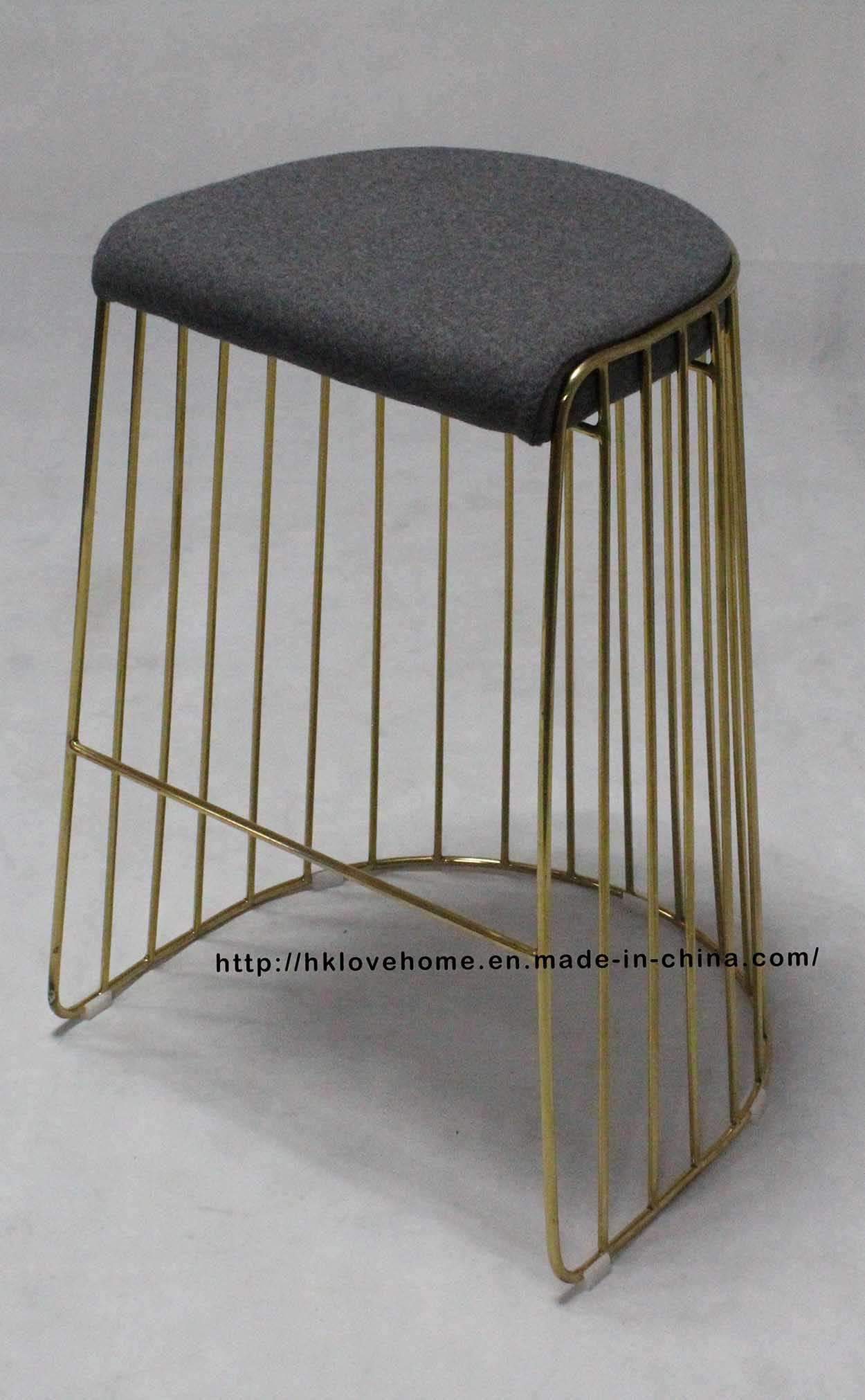 Metal Restaurant Stackable Wire Dining Bar Stools