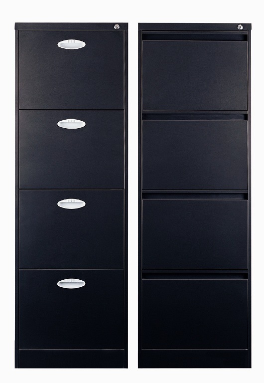 4 Drawer Vertical Metal File Cabinet