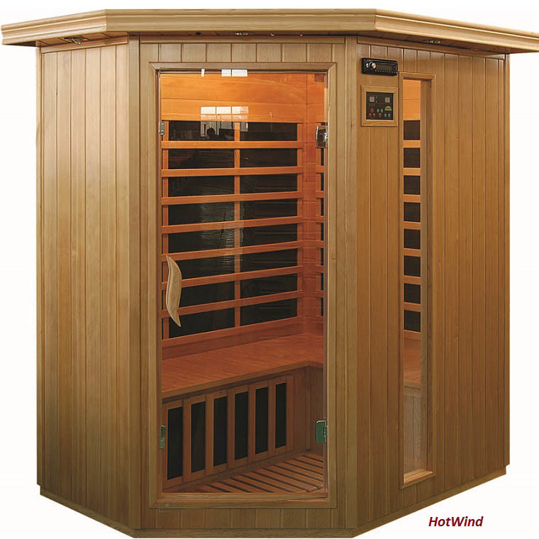 Family Sauna Massage Cabin Cornor Sauna 3 People Customized Sek-G Infrared Sauna