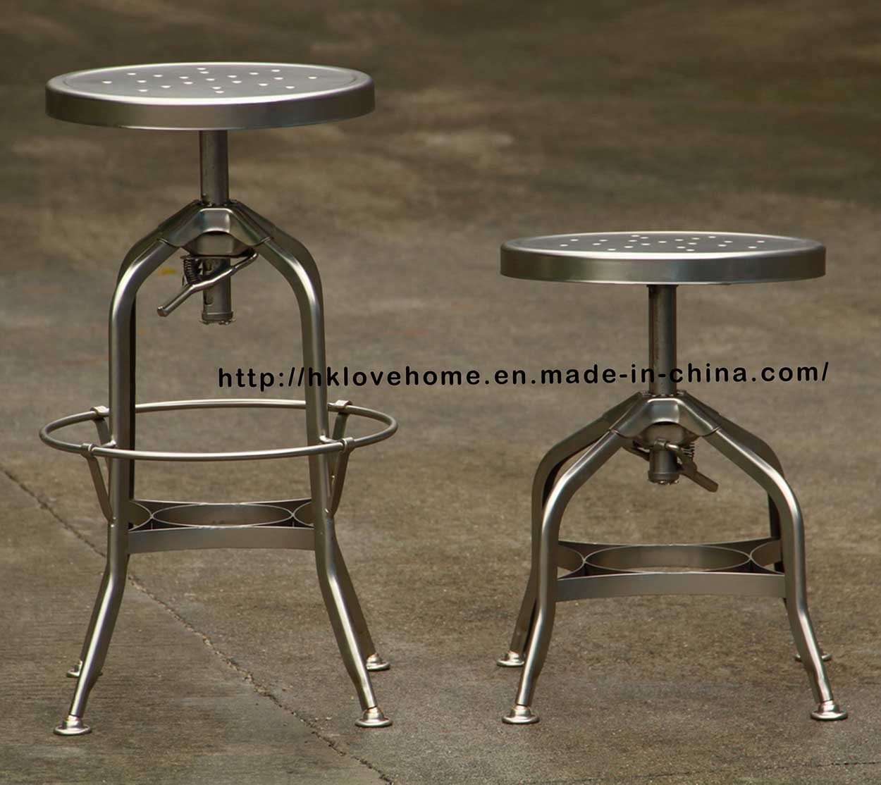 Industrial Replica Vintage Toledo Metal Barstools Restaurant Dining Garden Chairs