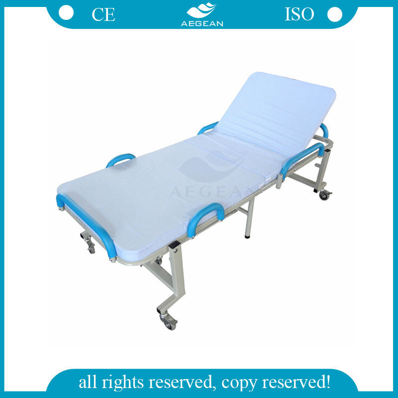 AG-Fb001 Ce&ISO Approvedi Iron Frame Hospital Folding Bed