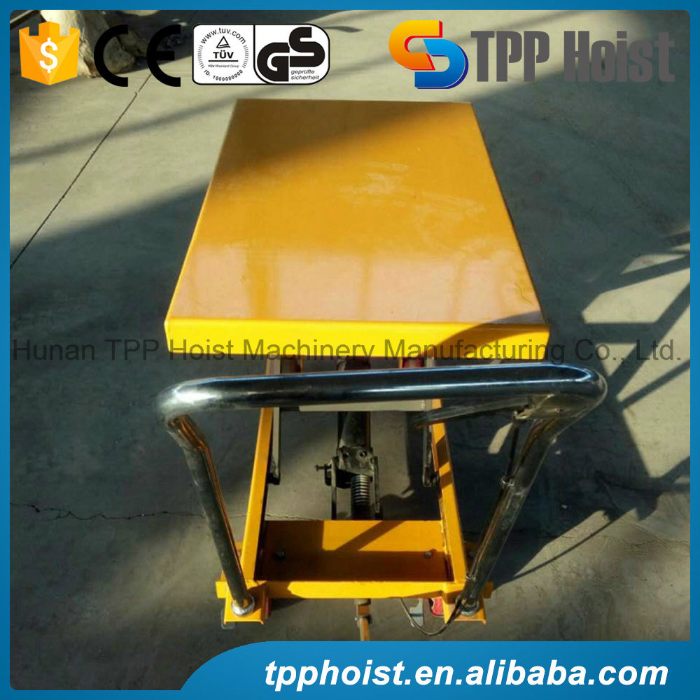 500kg Hydraulic Scissor Hand Lift Tables