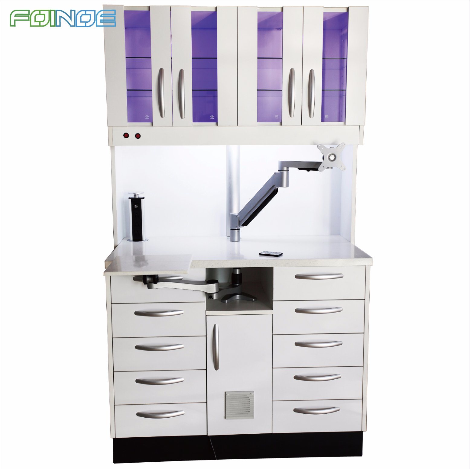 DC-18 Hot Selling 180 Kinds of Colors Dental Cabinet