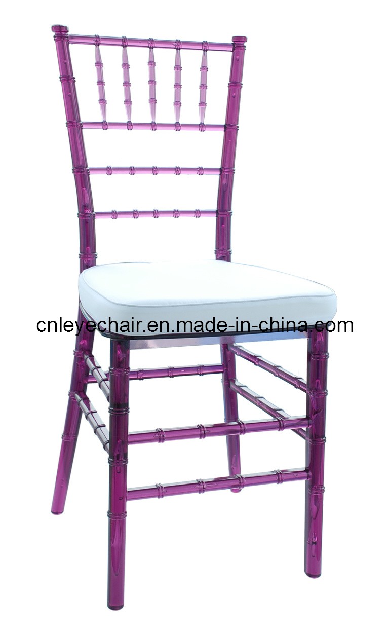 Crystal Resin Chiavari Chair (L-7)