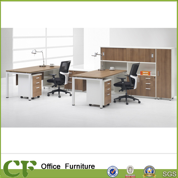 High Quality Wooden Modern Manager Office Staff Table Design (LQ-CD0740)