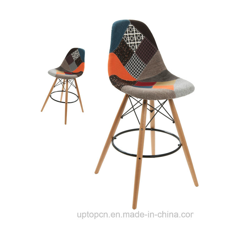 Colourfui Fashion Rotating Fabric High Bar Stool (SP-HBC429)