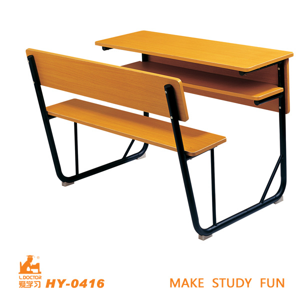 Modern Classroom Desk and Chair for High School