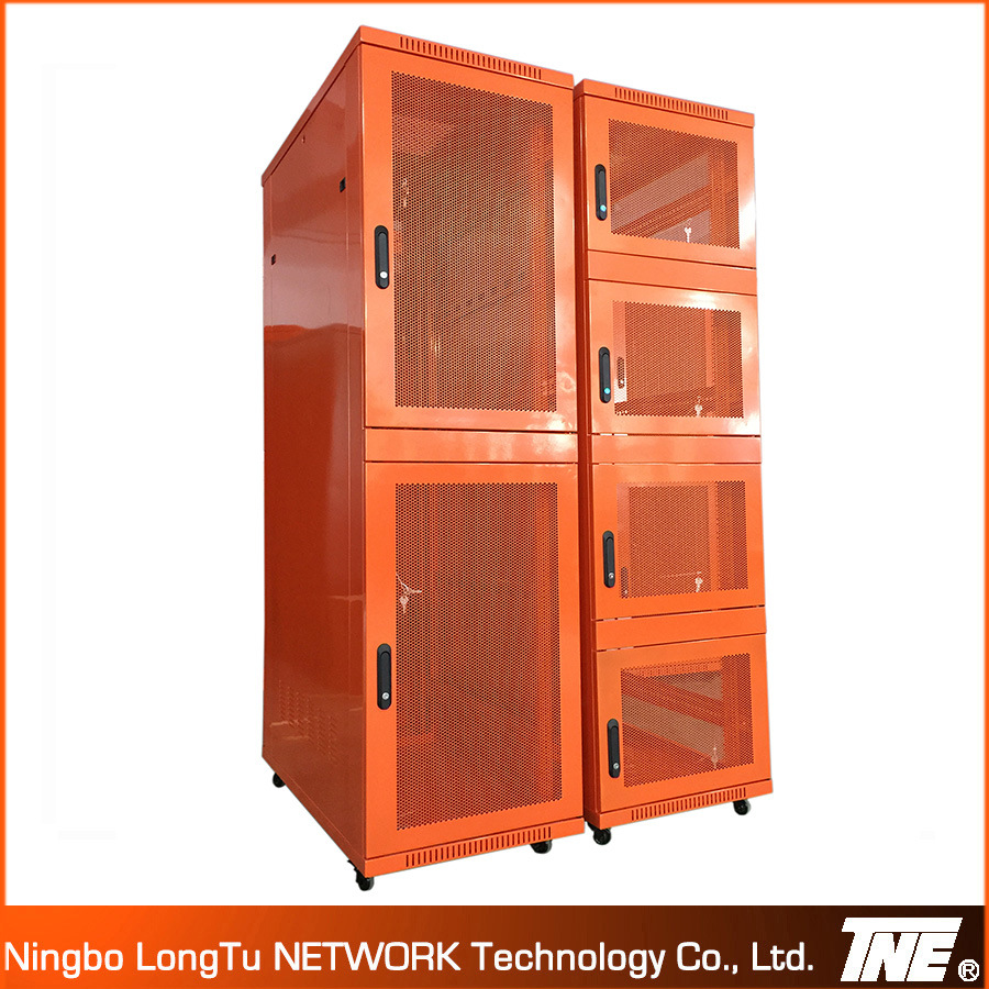 Colorfull Network Cabinet with 2sections or 4sections