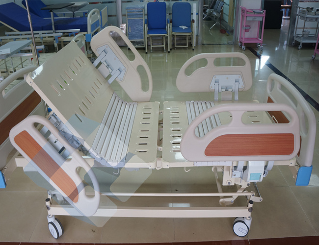 Ce Approval Good Quality Carbon Steel Electric ICU Bed Price for Hospital Patient