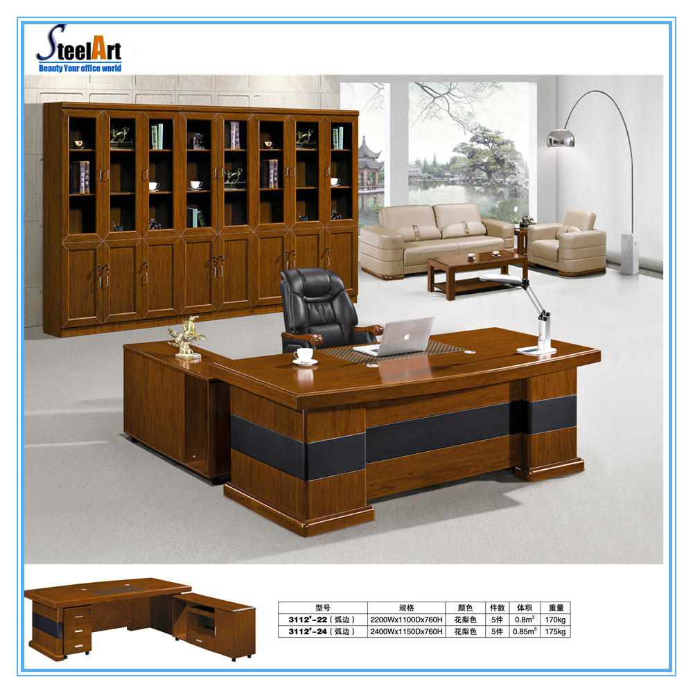 Modern Professional Wooden CEO Office Desk (FEC-3112)