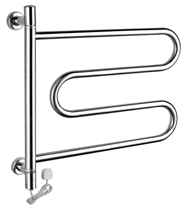 Stainless Steel Wall Mounted Bathroom Towel Rack Polished Towel Shelf Towel Holder Hotel Rails Shelf