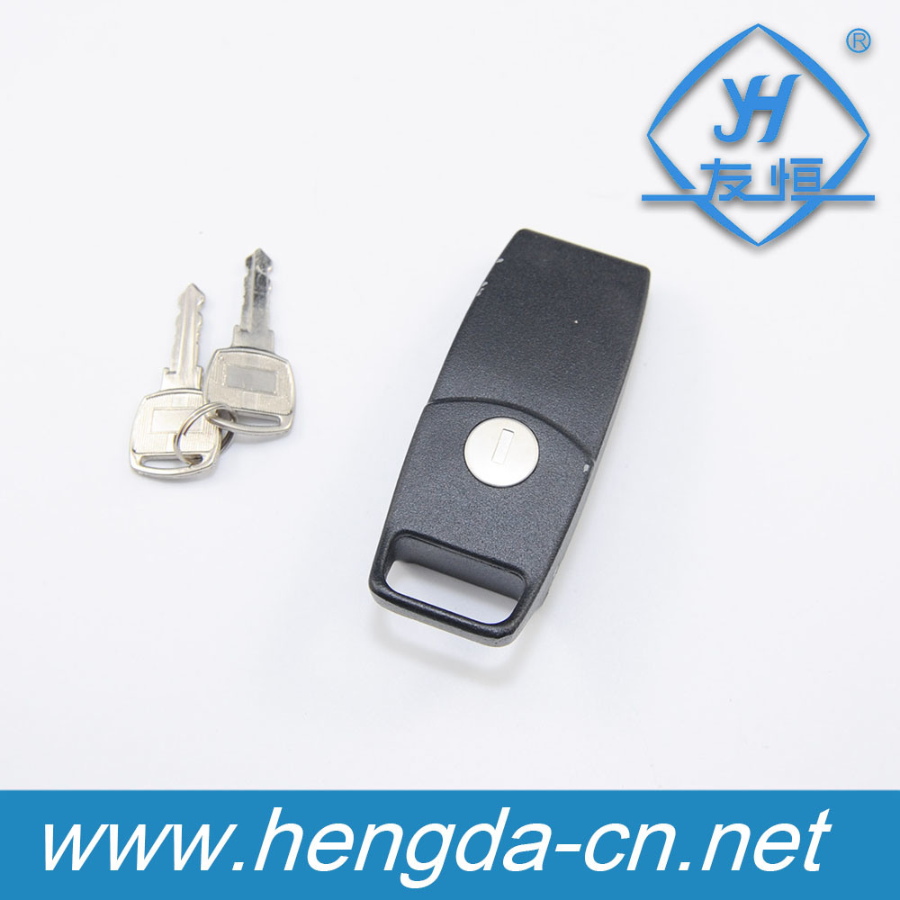 Black Spraying Plastics Zinc Alloy Hasp for Cabinet (YH9000)