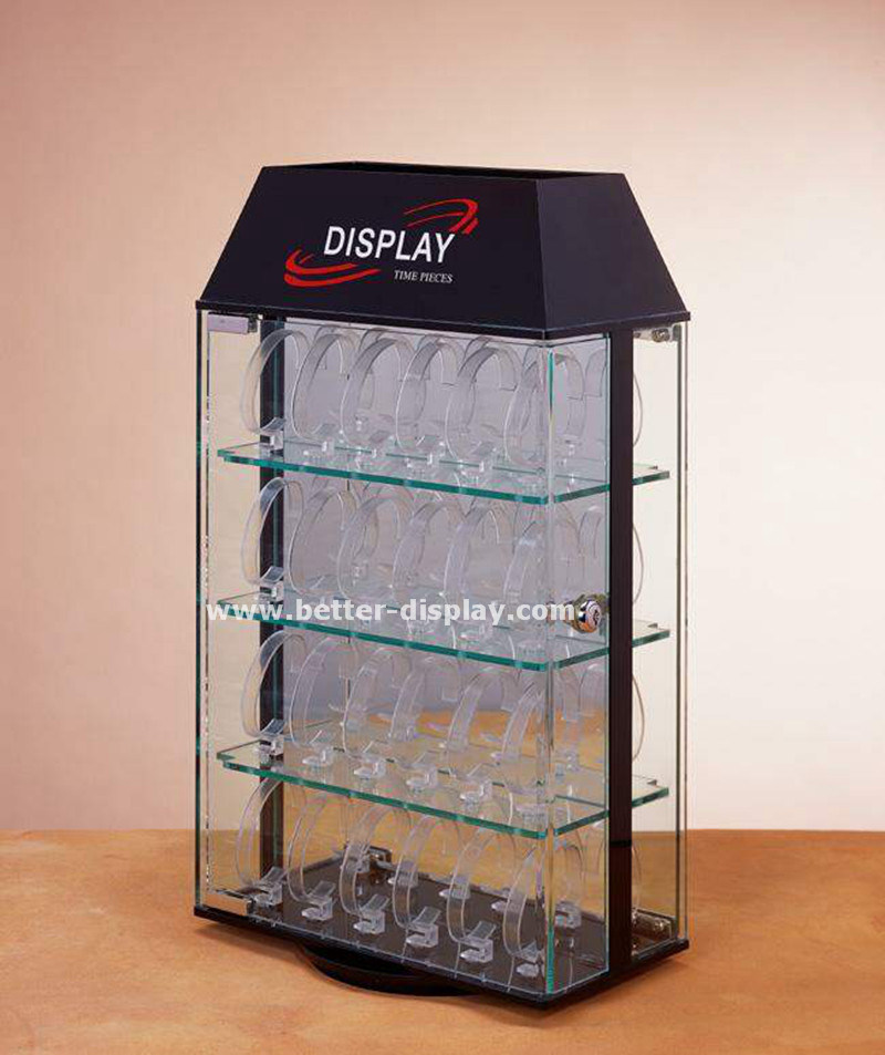 Custom Acrylic Orgainic Glass Watch Cabinet