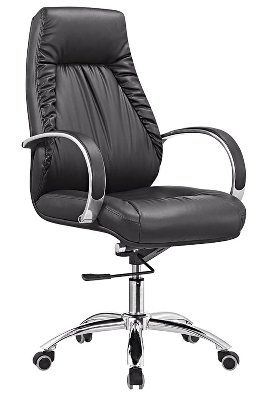 Hot Sale Middle Back Swivel Leather Meeting Office Computer Chair (HF-B1530)