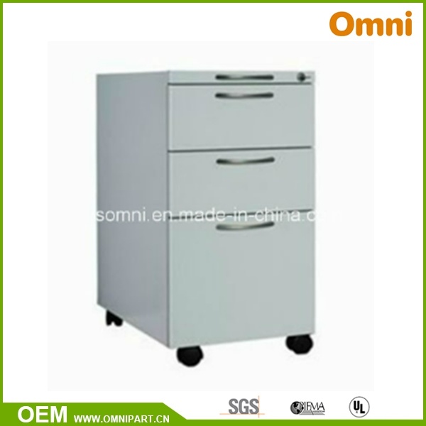 Three Drawers Mobile Cabinet with Different Shape (OMNI-FF-18)