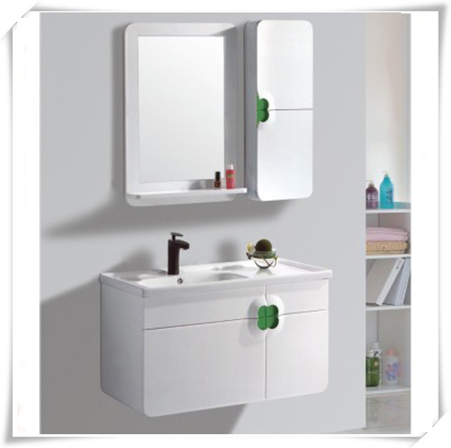 PVC Bathroom Hanging Cabinet with Mirror